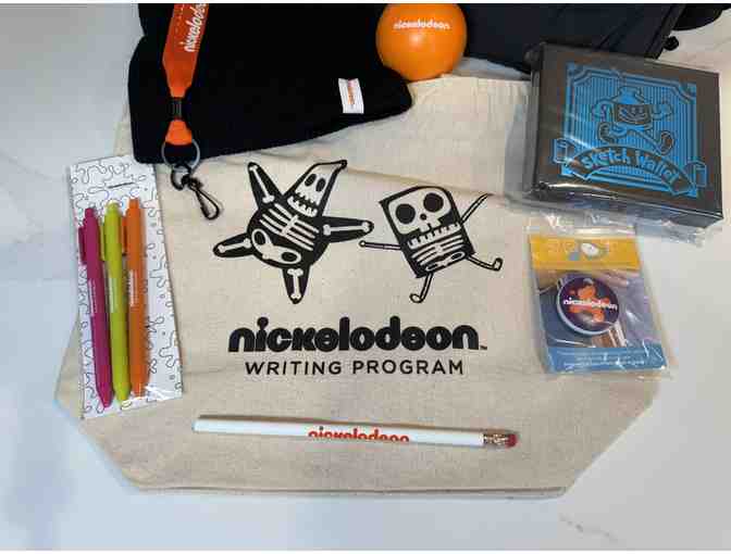 Nickelodeon Writing and Artist Program Swag