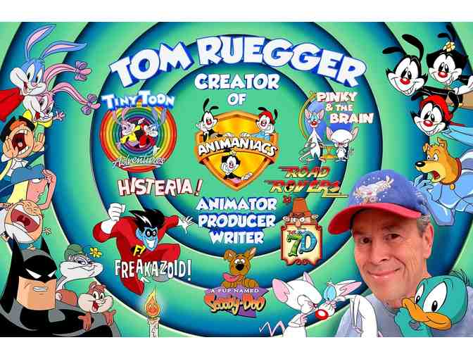 Custom Rio Vista Art by Tiny Toons Animator Tom Reugger