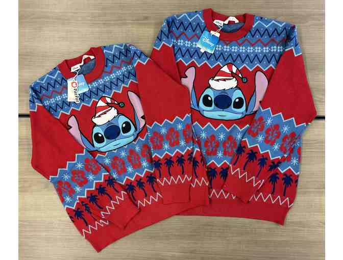 Disney Holiday Stitch Adult Sweaters - Photo 1