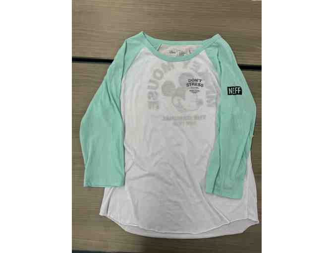 Disney Mickey Mouse Women's Baseball Shirt - Photo 1