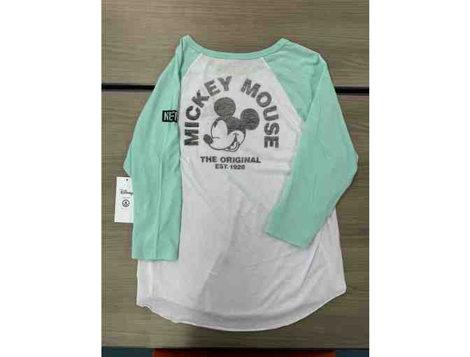 Disney Mickey Mouse Women's Baseball Shirt - Photo 2