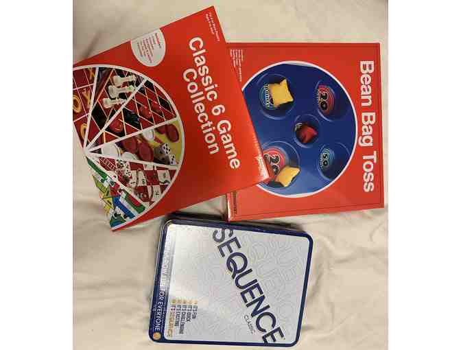 Classic Games Bundle from Goliath Games ($60 value) - Bean Bag Toss, Classic 6 Games & Seq