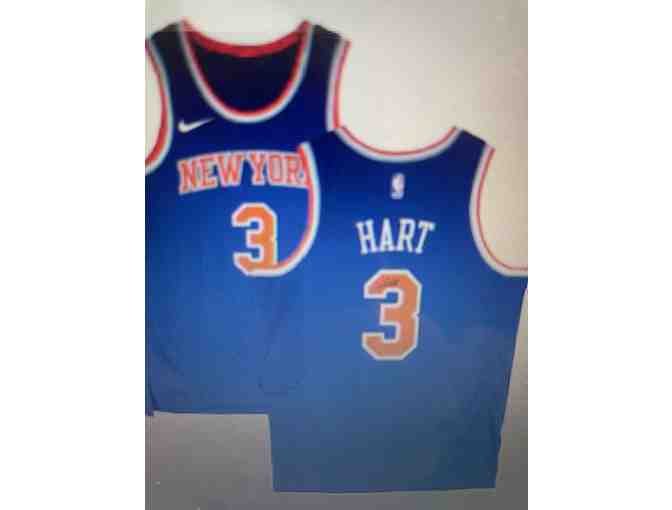 NY Knicks Signed Josh Hart Jersey