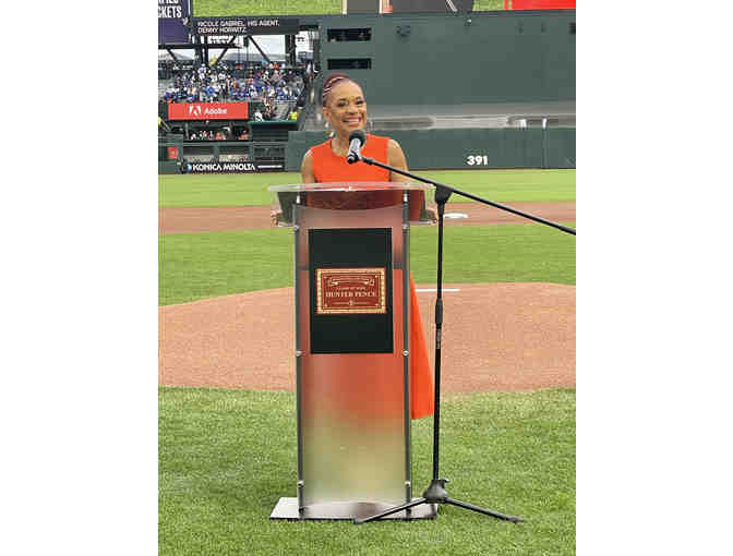 Lunch with Renel Brooks-Moon, Voice of the San Francisco Giants