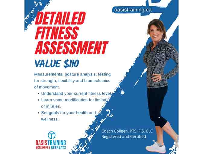 Oasis Training $110 gift certificate