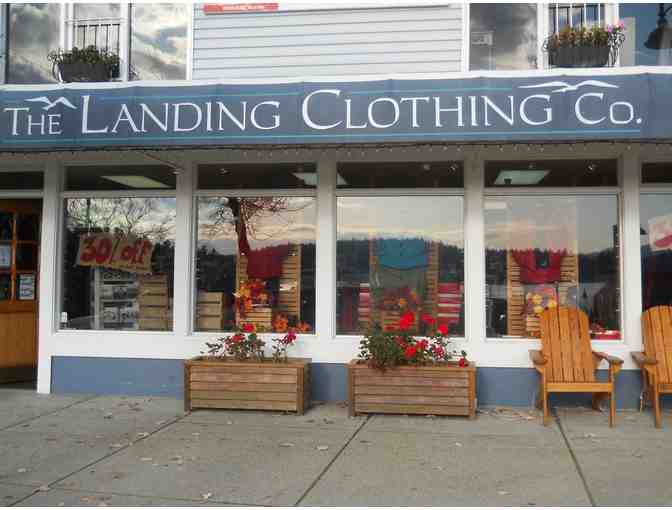 The Landing Clothing Co - $50 Gift Certificate + Gift Basket - Total Value $256