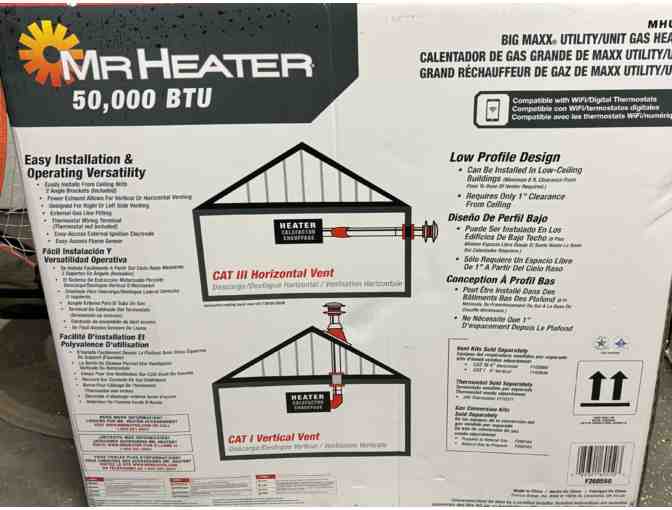 Trail Bay Home Hardware - 50,000 BTU Garge or Shop Heater with Vent Kit