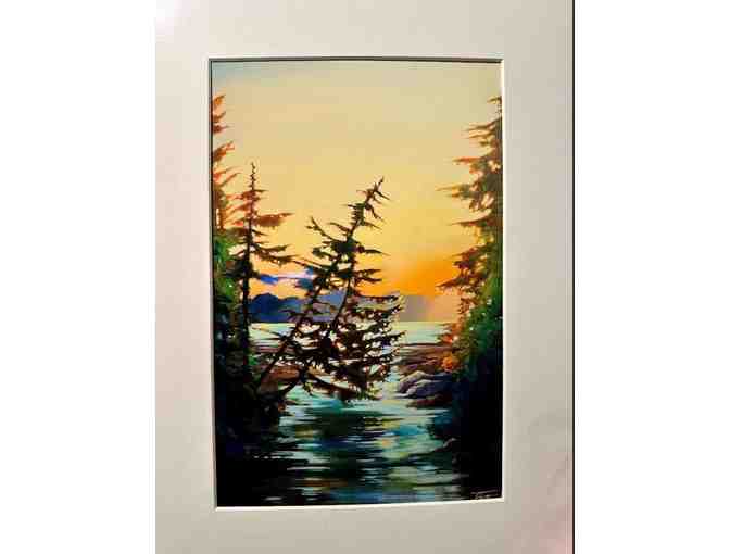 Fine Art Print 'CHAPMAN CREEK' by Artist Eva Taylor - Value $65