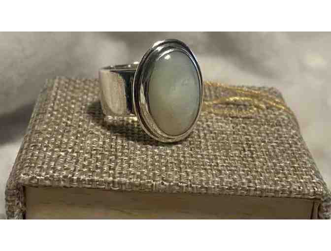 Sterling Silver Moonstone Ring - Value $200