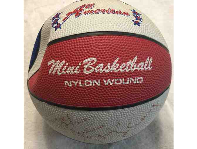 Julius Irving Autographed Mini Basketball