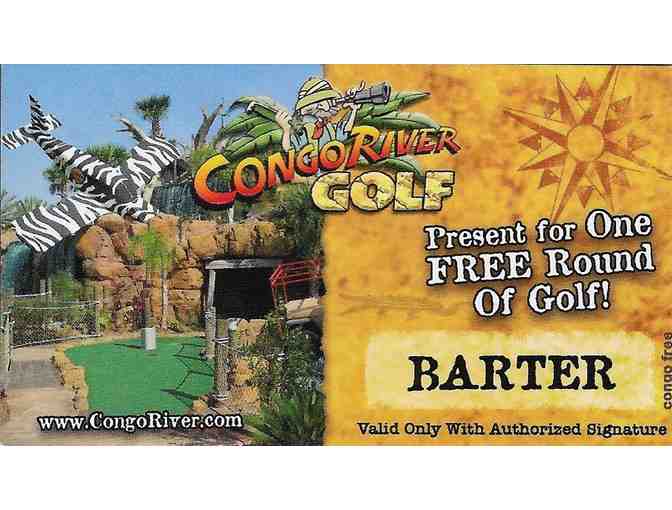 Six (6) Congo River Golf Tickets (each for One FREE Round of Golf)