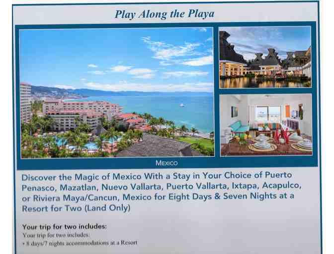 Play Along the Playa - 8 days/7 nights accommodations at a Resort