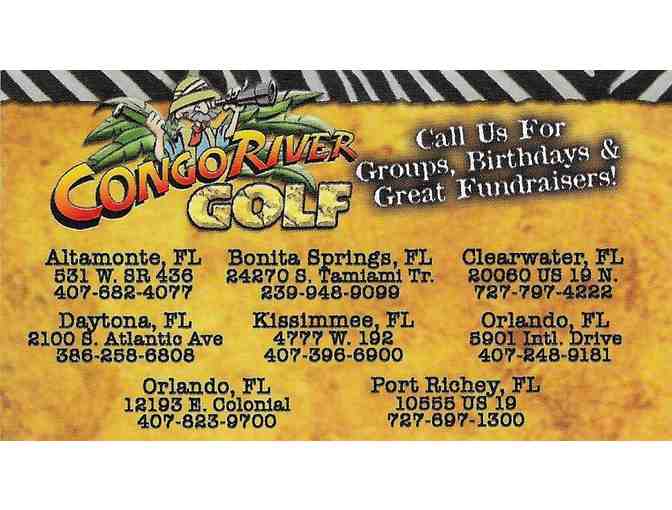 Six (6) Congo River Golf Tickets (each for One FREE Round of Golf)