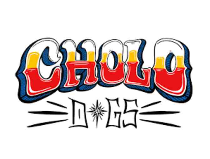 Special package from Cholo Dogs with hat, shirt and $25 gift card