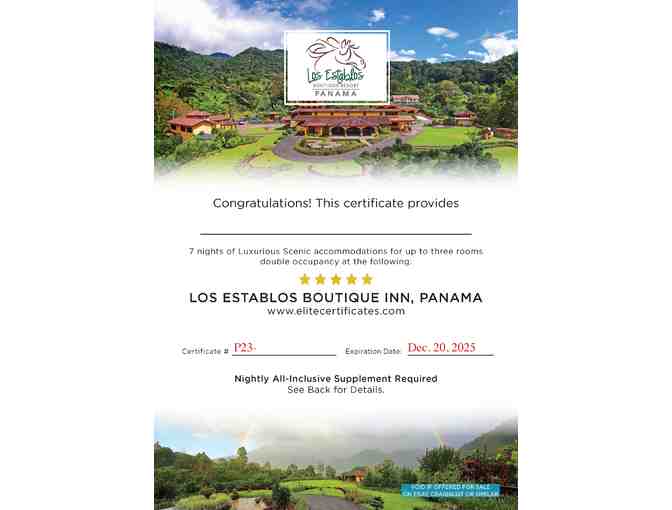 Elite Resorts- Los Establos Boutique Inn, Panama