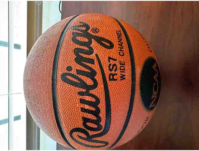 Signed Basketball with Hall of Fame Signatures