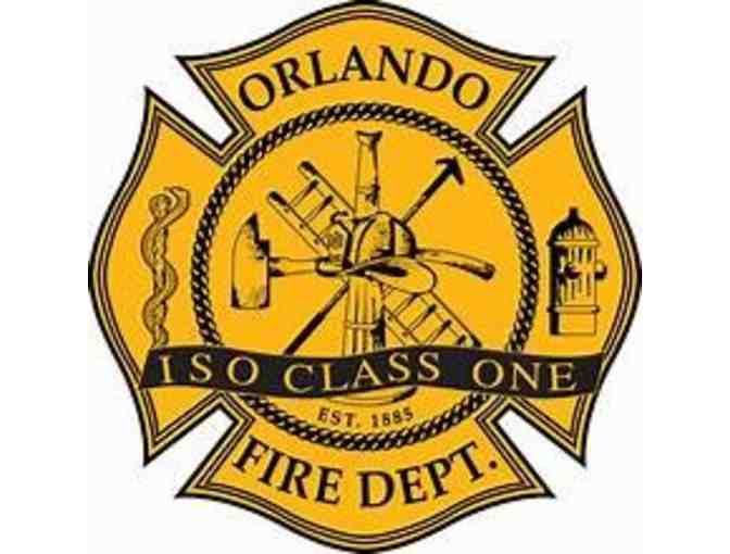 Gift basket from the Orlando Fire Department - Photo 4