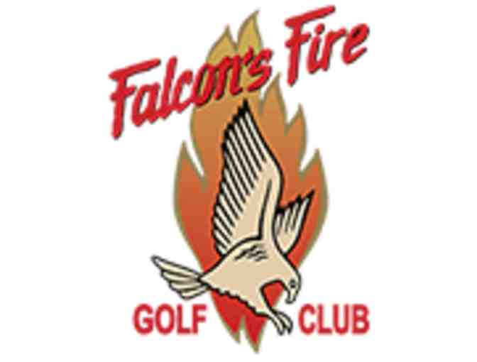 Four (4) Gift Certificates for Falcon's Fire Golf Club Round of Golf including cart fee - Photo 1