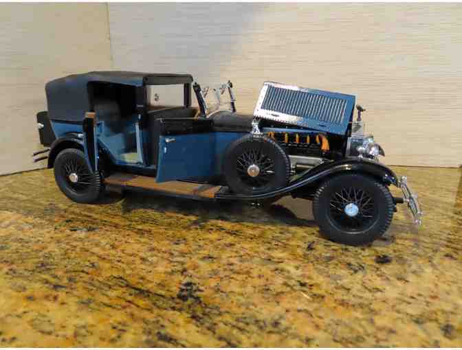 Model Car - 1929 Rolls Royce Phantom I Cabriolet de Ville Model.