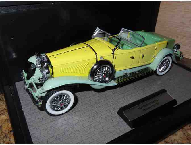 Model of Gary Cooper's 1936 Duesenberg J Derham Tourster