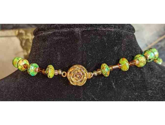 'Peas and Carrots' Necklace and Bracelet