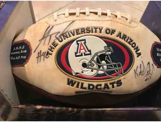 1998 Holiday Bowl Autographed Football