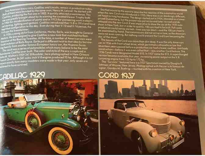 The Survivors American Classic Cars SIGNED by Henry Rasmussen 1977