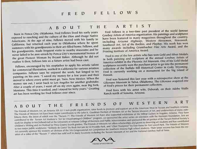 Signed LE Print of 'Ranchers' by Fred Fellows