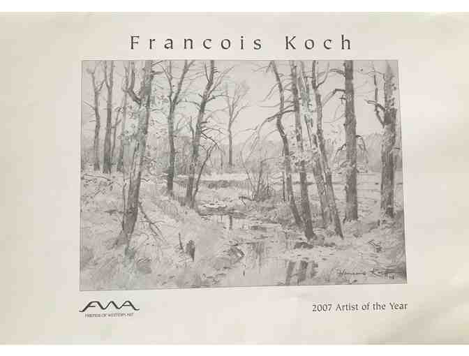 Signed LE Print of 'Spring Runoff' by Francois Koch