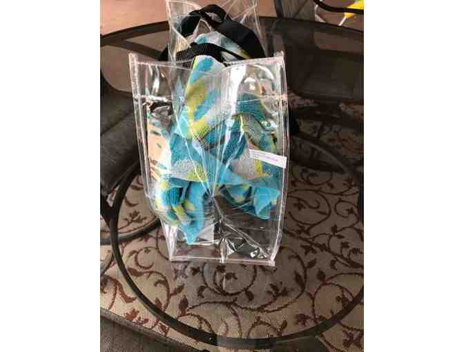 Tucson Classics Car Show Clear Plastic Totes with logo