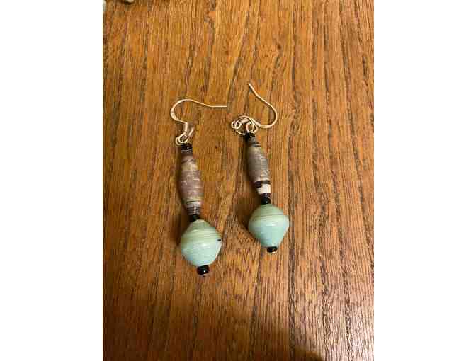 Unique African Bracelet, necklace and earrings set (JPP)