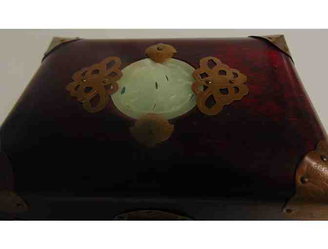 Vintage Jewelry Box with Vintage Jewelry