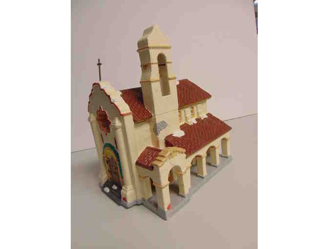 Lighted Dept. 56 Snow Village Collectible- 'Spanish Mission Church'