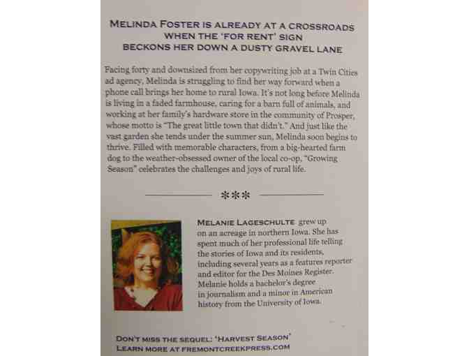 Two New Books by Iowa Author and Rustic Hollow Supporter