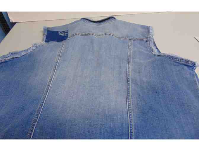 Vintage America XL Denim Jean Vest (Made in India)