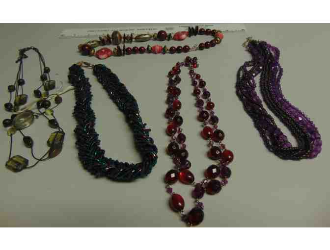 Five Vintage Necklaces