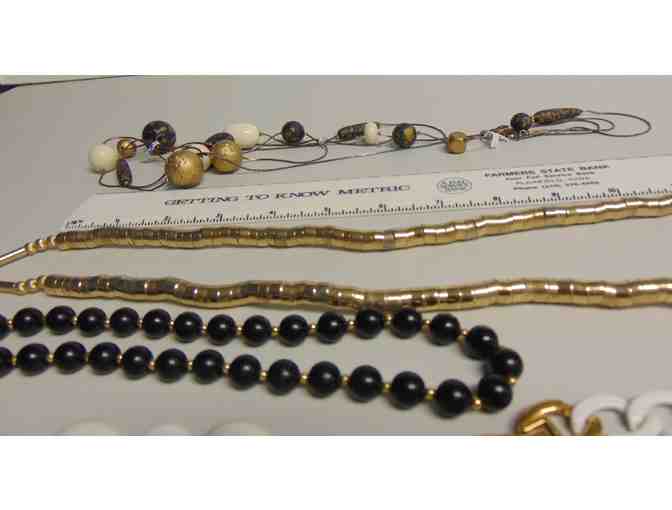 Six Vintage Necklaces
