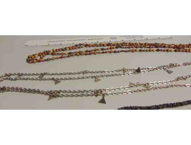 Seven Vintage Costume Jewelry Necklaces