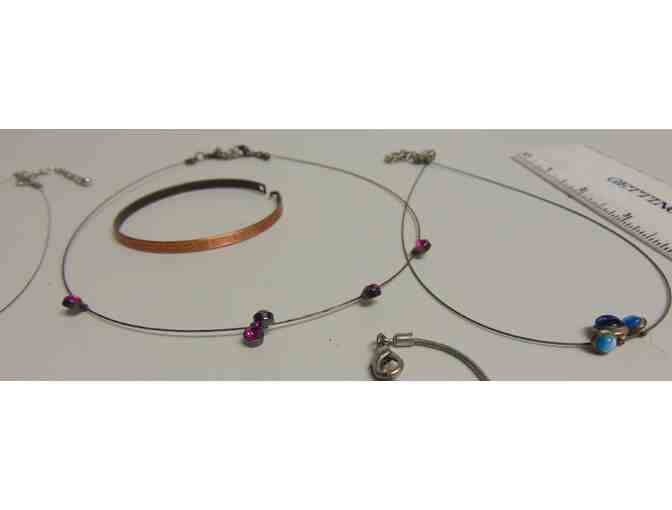 Eight Vintage Necklaces/1 very small Bracelet