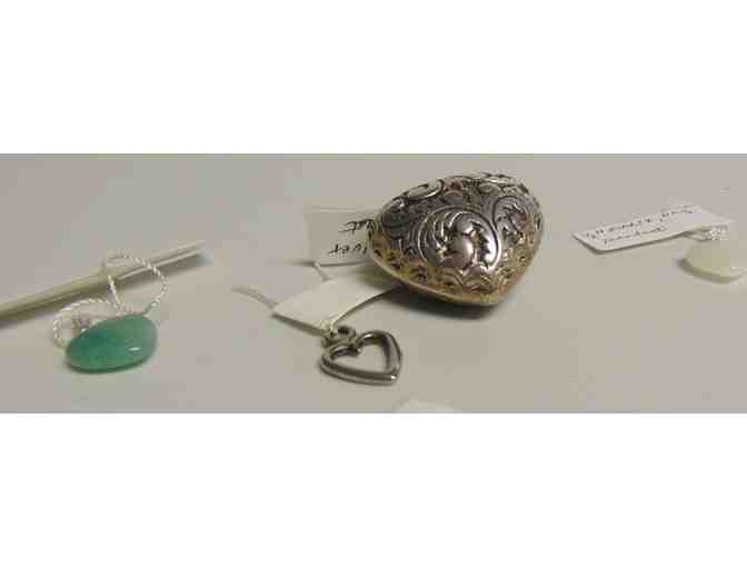 Five Heart Pendants w/o Chains