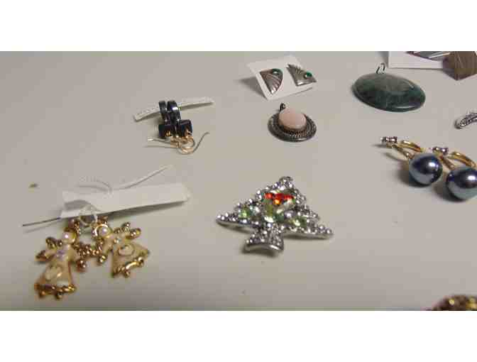 11 Neat Jewelry Pins/Pendant/Pierced Earrings