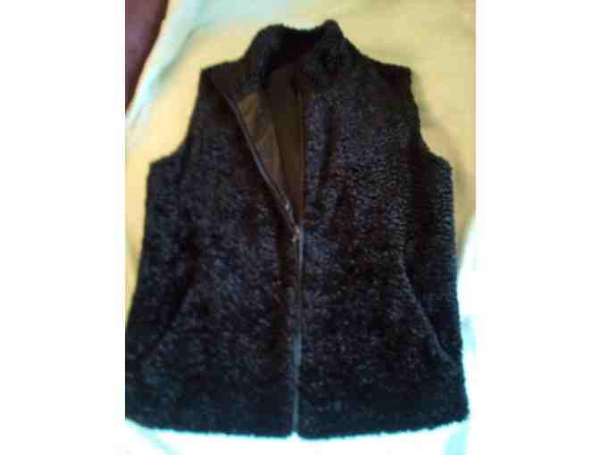Ladies Black Vest Size Small