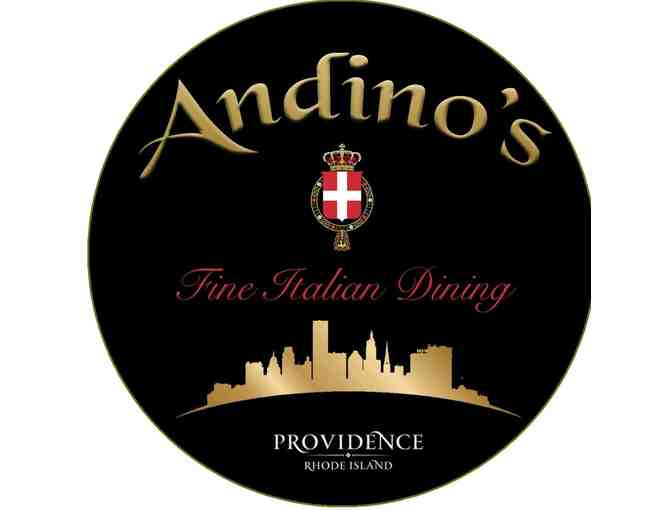 $500 to Andinos - Classic Italian on Providence's Federal Hill