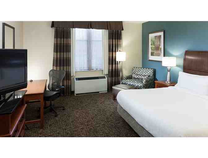 1 Night (Sun-Thurs) Stay Hilton Garden Inn Rockaway, $25 GC to Cheesecake Factory & 2 AMC