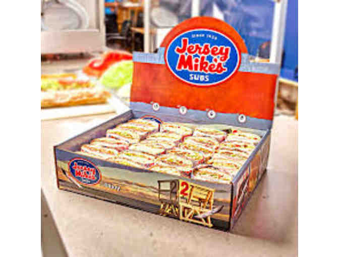 $100 Jersey Mike's GC and Gift Certificate for 1 Free Catering Box at Jersey Mike's - Photo 1