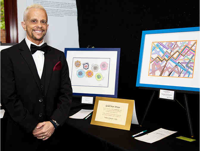 'Highway to Everywhere' by Scott Parkhurst, Pen & Ink Drawing in Frame