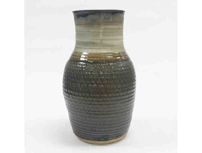 Tall Stoneware Vase by David Weinstein