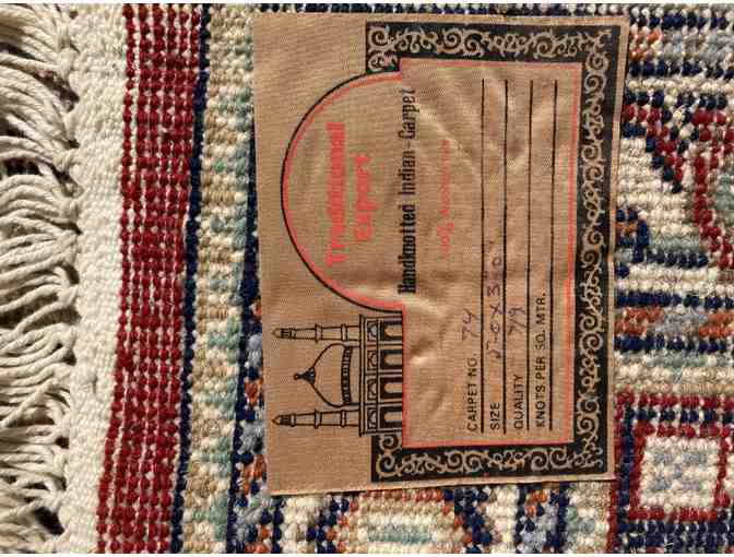 Hand-knotted Indian Carpet