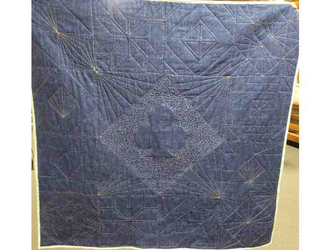 Original Notre Dame Quilted Wall Hanging