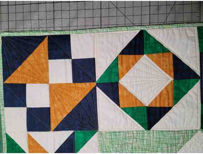 Original Notre Dame Quilted Wall Hanging